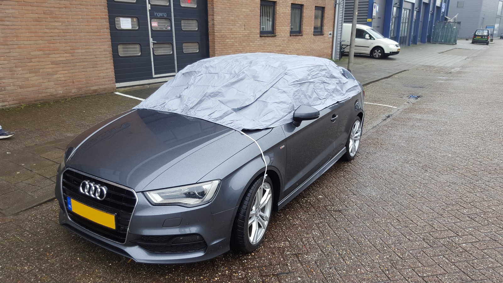 Schuldig Previs site Leuren Auto afdekhoes voor cabriokap en ruiten (medium) | Cabrio Care