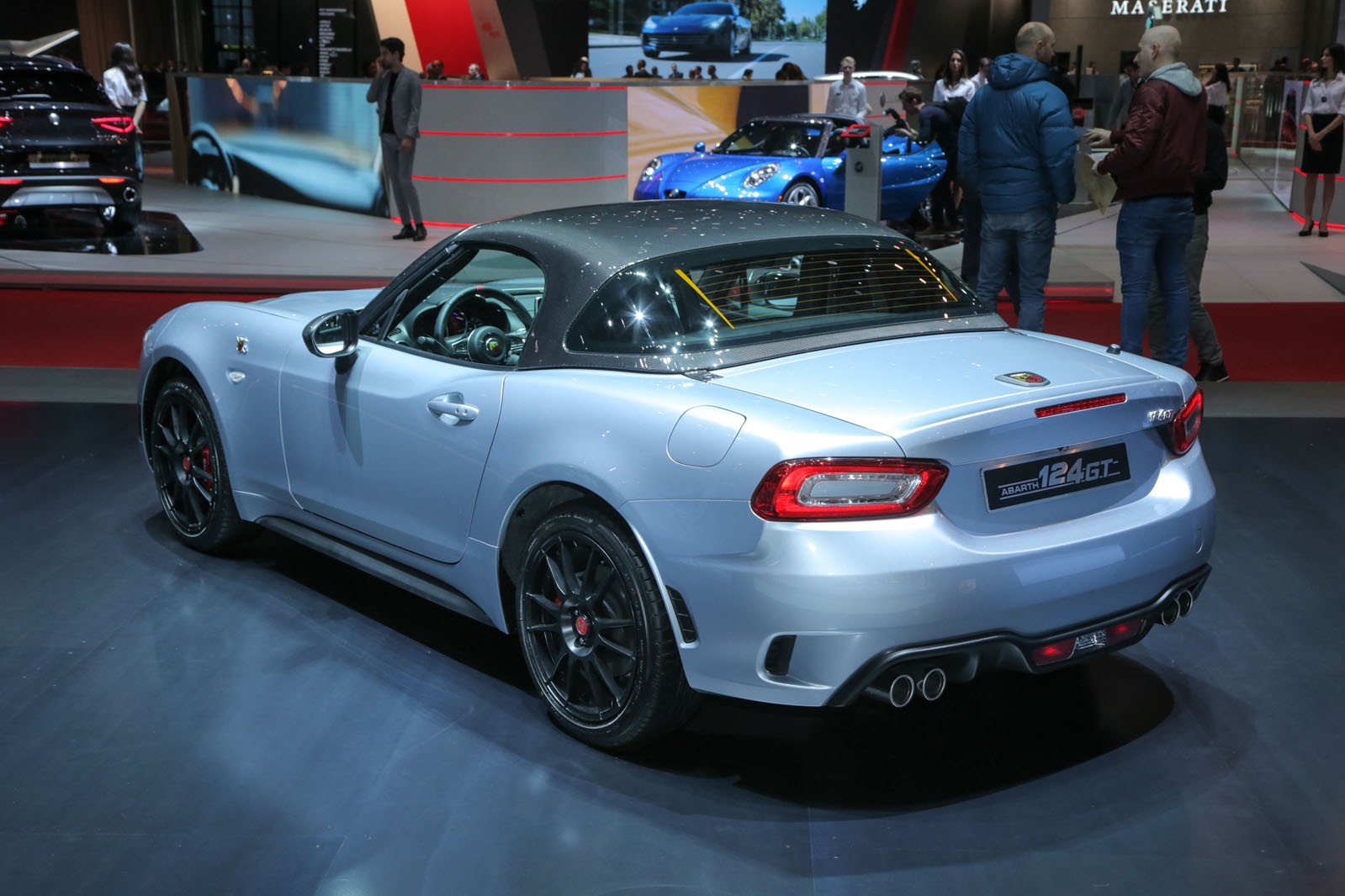 Hardtop Fiat 124 Spider Origineel Cabrio Care