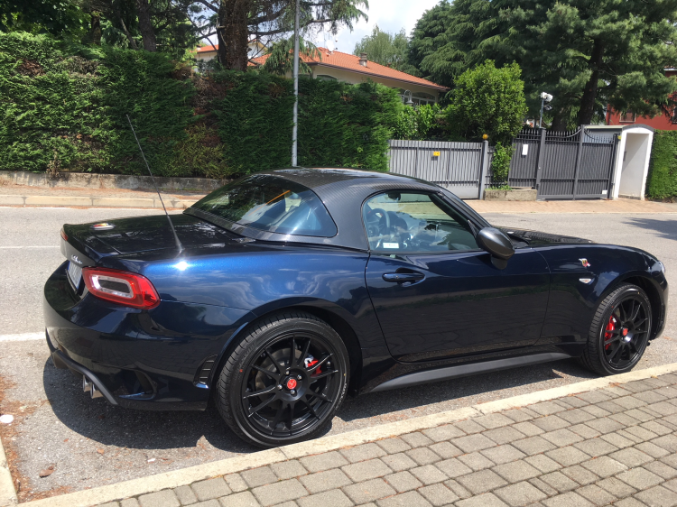 Hardtop Fiat 124 Spider Origineel Cabrio Care