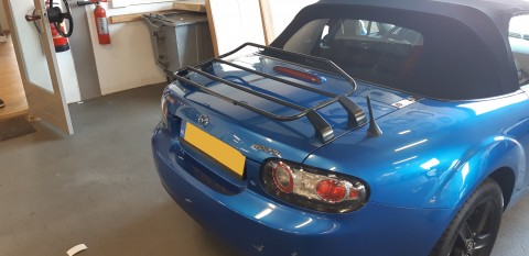 Bagagerek Mazda MX-5 NC softtop zwart incl, 3de remlicht