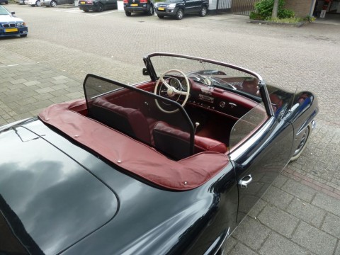 Afdekhoes (maathoes) Mercedes 190 SL blauw