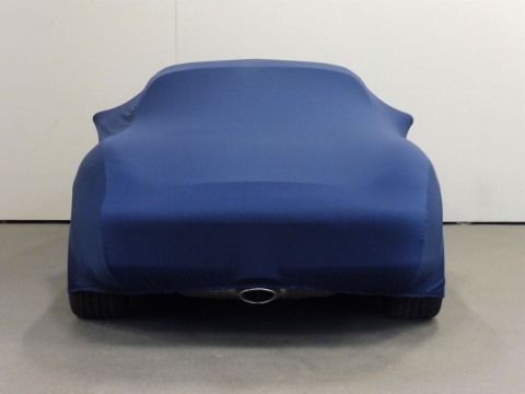 Auto afdekhoes stretch binnengebruik M blauw