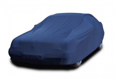 Auto afdekhoes stretch binnengebruik XL blauw