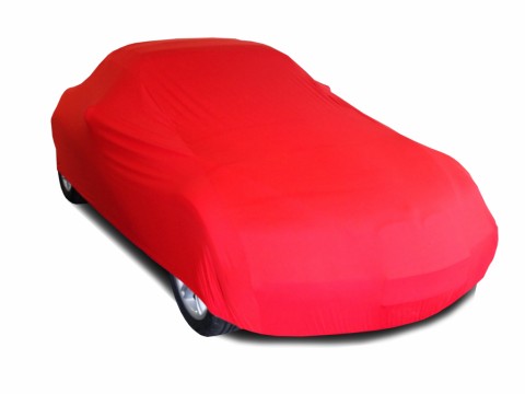 Auto afdekhoes stretch binnengebruik XS rood