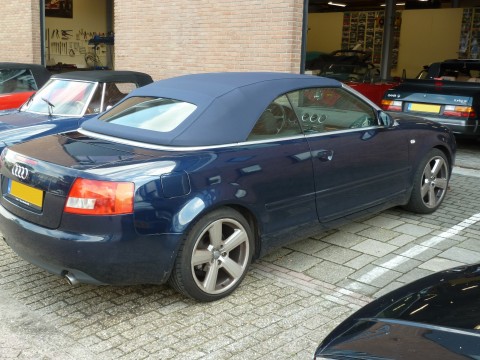 Audi A4, softtop Sonnenland A5 blauw