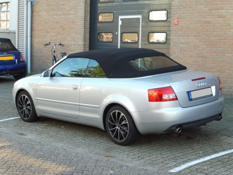 Audi A4, softtop Sonnenland A5 zwart 