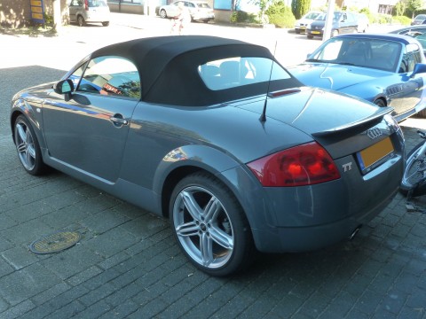 Audi TT '95 - '05, softtop Twillfast zwart (6)