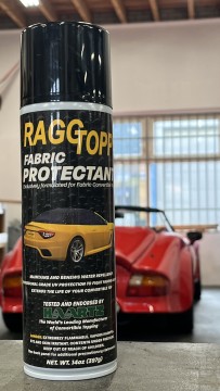 RaggTopp Protectant bij Cabrio Care in gebruik!