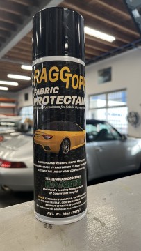 RaggTopp Protectant bij Cabrio Care in gebruik!