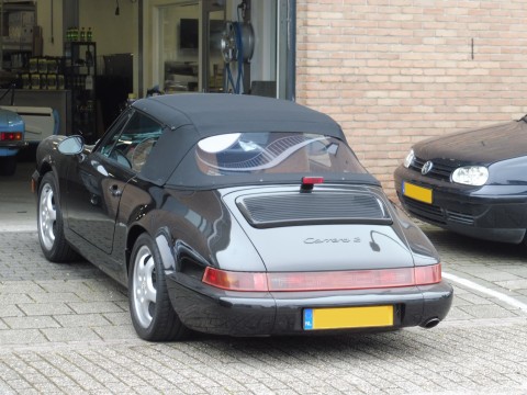 Porsche 964 softtop Sonnenland Classic zwart (5)