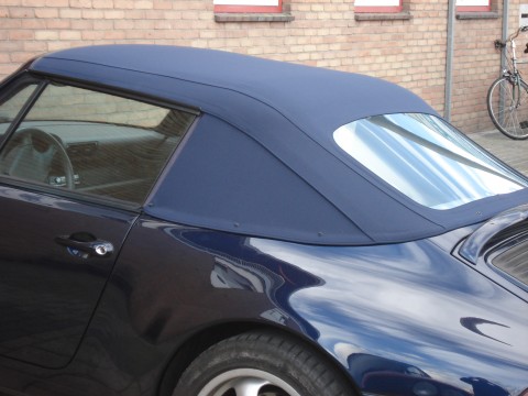 Porsche 993, cabriokap Sonnenland Classic blauw