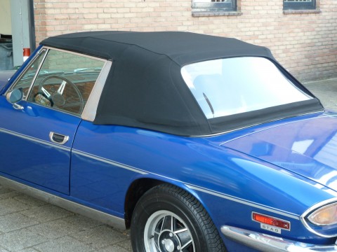 Triumph Stag, softtop Stayfast zwart (2)