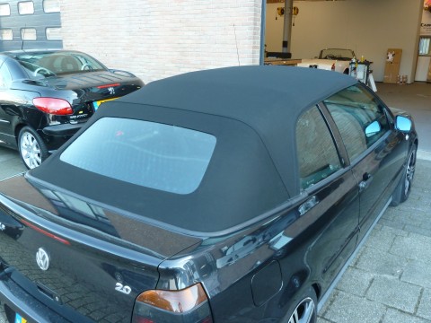 VW Golf IV, softtop Twillfast zwart (2)