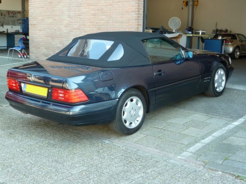 Afdekhoes (maathoes) Mercedes SL R129 blauw