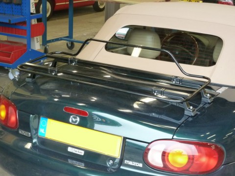 Bagagerekje Mazda MX5 zwart Spring