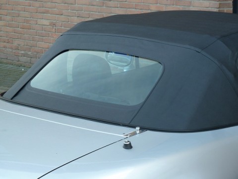 Cabriokap Mazda MX5 NA  vinyl zwart ruit glas