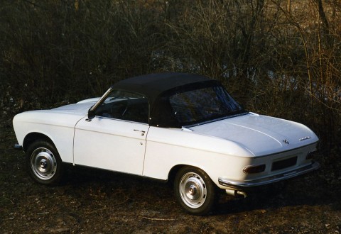 Cabriokap Peugeot 204 / 304 cabrio Sonnenland A5