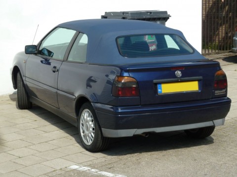 Cabriokap VW Golf III & IV vinyl blauw