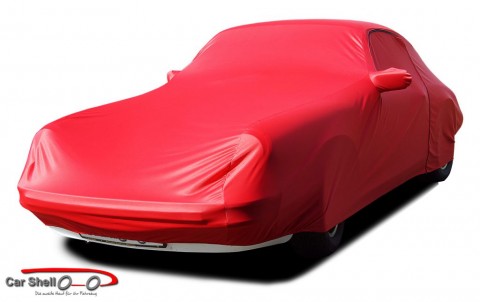 Afdekhoes (maathoes) Porsche 993 rood