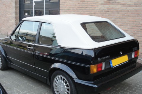 Afdekhoes (maathoes) VW Golf Mk1 zwart