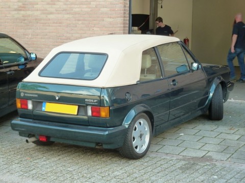 Afdekhoes (maathoes) VW Golf Mk1 groen