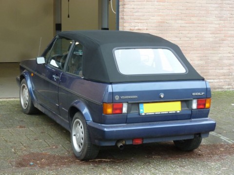 Afdekhoes (maathoes) VW Golf Mk1 blauw