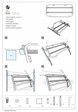 2e kans! Fiat 500c Bagagerek Chrome