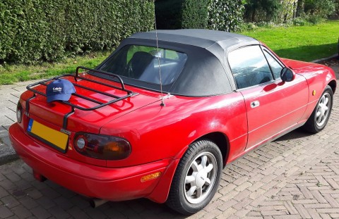 Bagagerekje MX-5 NA Zwart