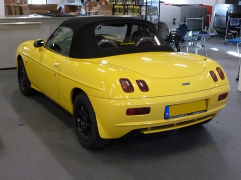 Softtop Fiat Barchetta Sonnenland A5 zwart