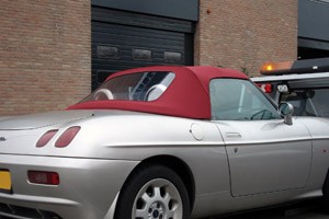 Softtop Fiat Barchetta, Sonnenland A5.0 rood
