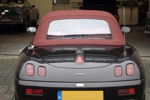 Softtop Fiat Barchetta, Sonnenland A5.0 rood