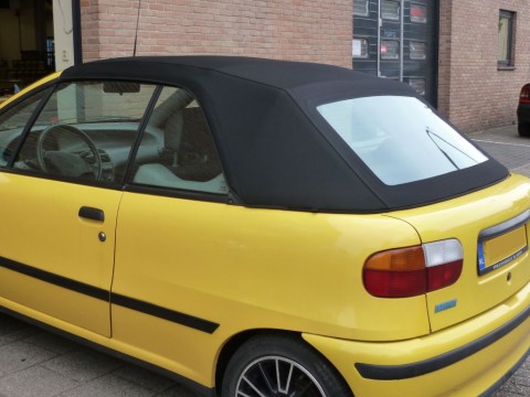 Softtop Fiat Punto Sonnenland A5 zwart