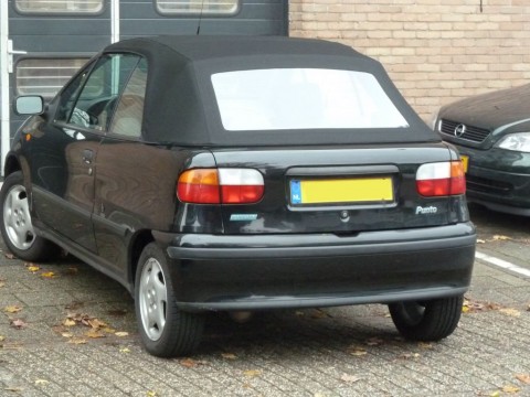 Softtop Fiat Punto Sonnenland A5 zwart