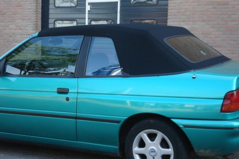 Softtop Ford Escort 1990-1997 Sonnenland A5 zwart