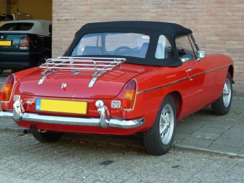 Softtop MG-B Stayfast zwart 1977-1979