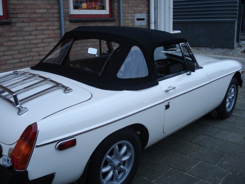 Softtop MG-B Stayfast zwart 1977-1979