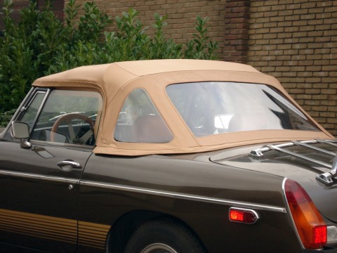 Softtop MG-B vinyl beige 1977-1979