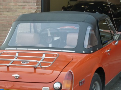 Softtop MG Midget MKIII vinyl zwart 1970-1980