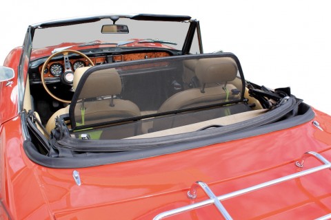 Windscherm Fiat 124 Spider Classic, dubbel scherm