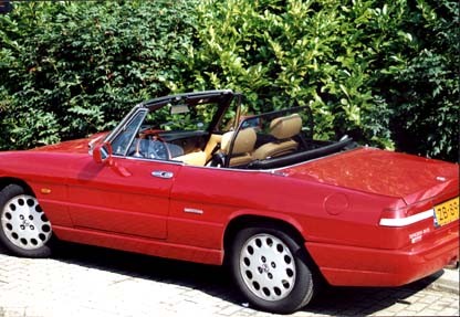 Windscherm Alfa Spider 1970-1993