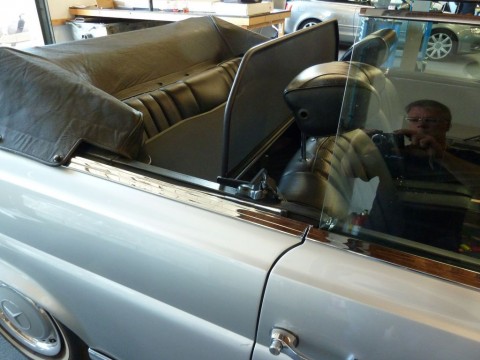 Windscherm Mercedes W111 cabriolet