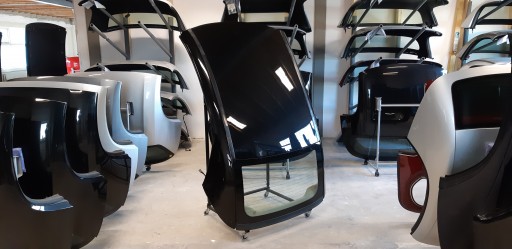 Hardtop Mercedes E-klasse A207 zwart