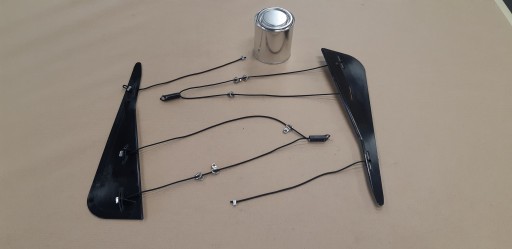BMW E46 binnenhemel reparatie set plaatjes
