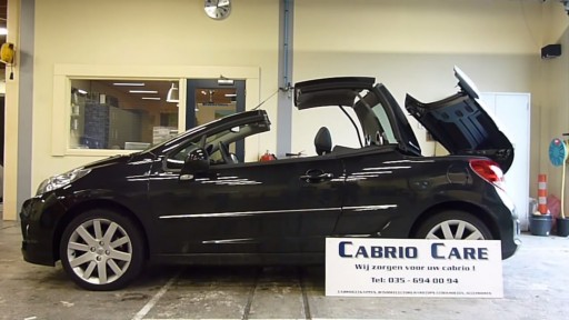 Cabriokap module Peugeot 207CC