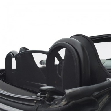 Mazda MX-5 NA & NB Rolbeugel + windscherm Zwart