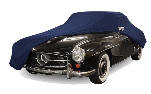 Afdekhoes (maathoes) Mercedes 190 SL blauw