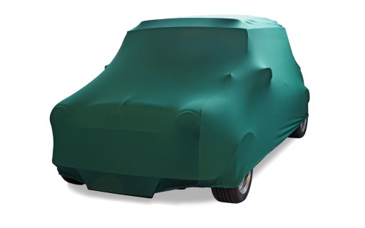Auto afdekhoes stretch binnengebuik Mini groen