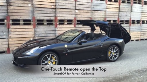 Cabriokap module Ferrari California