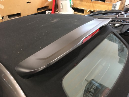Spoiler Abarth Fiat 500 cabrio