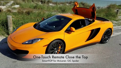 Cabriokap module McLaren 650 S, 12C, 570S, 675LT